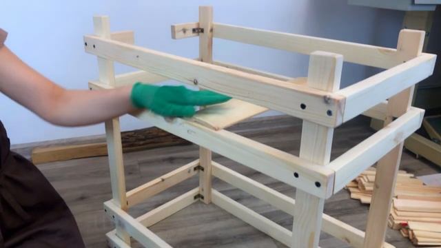 DIY / Как сделать домик для кошек? / Двухъярусная кровать для кошек своими руками . #9 смотреть онлайн