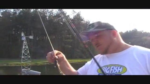 Blue Gill Fishing With The EZ-JIGGER and PenFishingRods.com смотреть онлайн