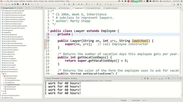 19 Marty Stepp CS 106A Programming Methodology Spring 2017 Inheritance and Polymorphism смотреть онлайн