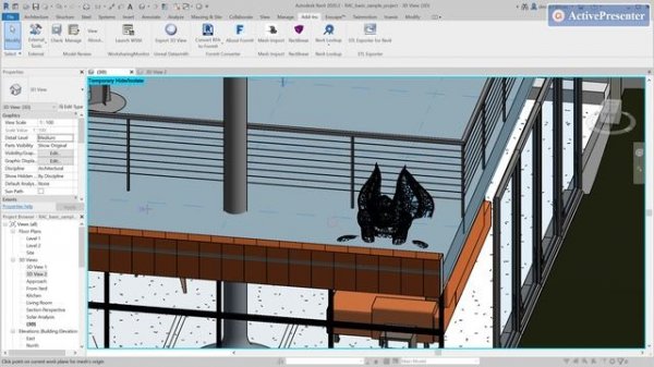 Mesh Import from OBJ Files – Revit App – Demonstration