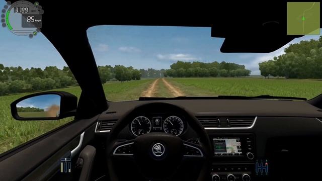 City Car Driving - Škoda Octavia RS 2017 | Realistic Driving