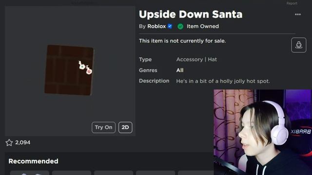 НОВЫЙ код в роблокс на бесплатную вещь: Санта в дымоходе, промокод ROBLOX смотреть онлайн