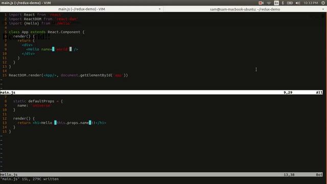 React-Redux Demo 2: Add Props And State смотреть онлайн