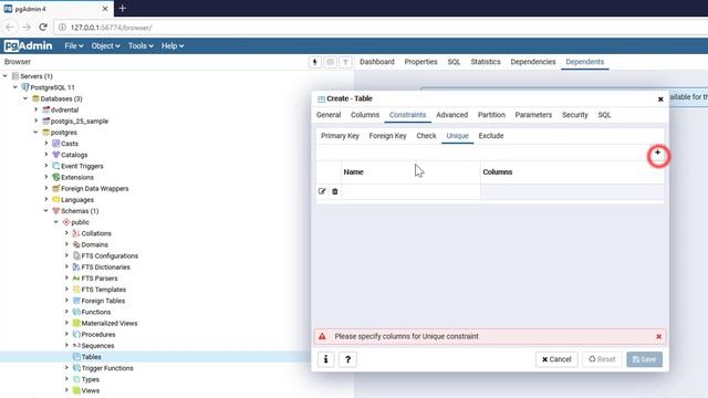 Manually Create Tables in PostgreSQL смотреть онлайн