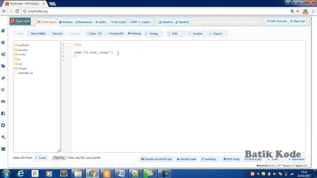 Online PHP Editor : Manage your PHP Code using PHPFiddle смотреть онлайн
