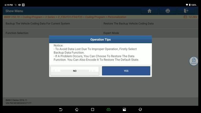 X 431 PAD VII Auto Start Stop Permanent Off Coding for BMW F Chassis LAUNCH смотреть онлайн