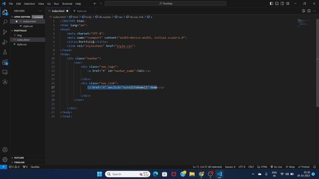 How to Create a Portfolio Website using HTML, CSS & Js | Learn from Scratch | Beginner Friendly | смотреть онлайн