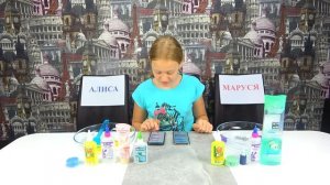 Яндекс Алиса против Маруси челлендж слайм