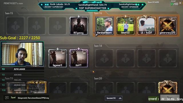 CUSTOM ROOM 😡😡MOBILE PUBG LIVE 🤗 смотреть онлайн