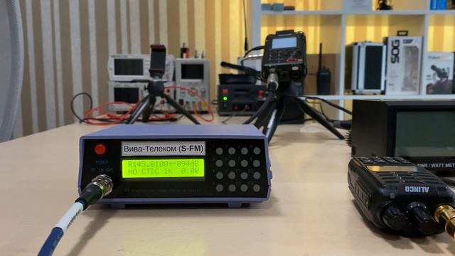 Alinco DJ-VX50. Обзор и проверка параметров