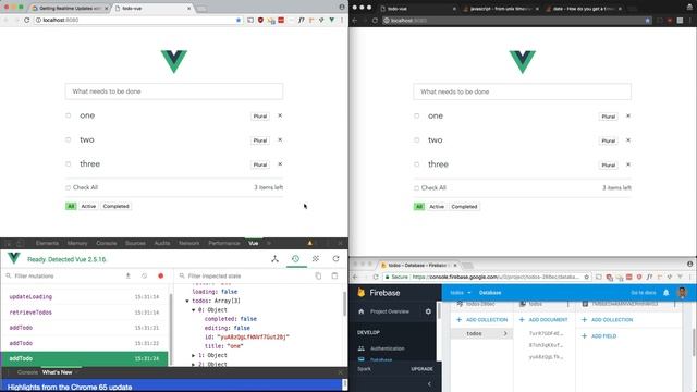 Vue.js Todo App - Realtime Database w/ Firebase & Firestore - Part 7 смотреть онлайн