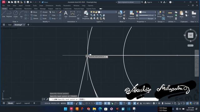 Ex 24 || autocad 2D || chapter 1 смотреть онлайн