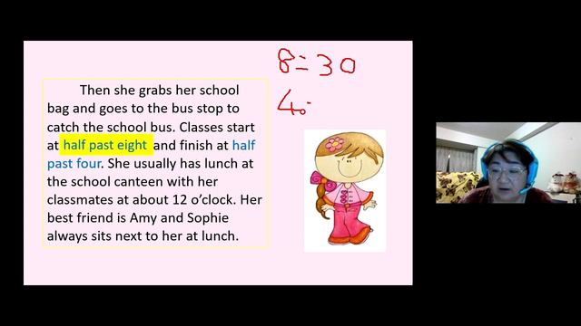 Sophie’s Daily Routine