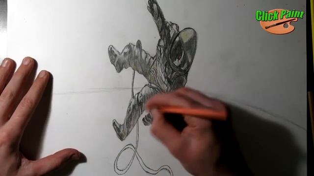 Как нарисовать 3D рисунок карандашом на бумаге How to draw 3D pencil drawing on paper смотреть онлайн