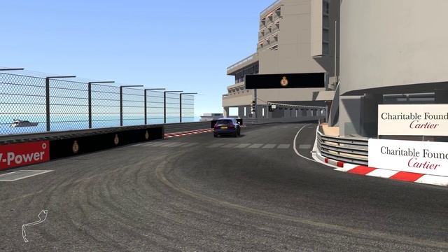 ASSETTO CORSA Monaco PORSCHE CAYENNE TURBO S (4K 60fps GTX 1080 TI) смотреть онлайн