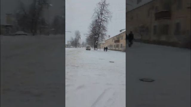 Снег, Армавир, 15.02.2021 г. Черёмушки, ул. Маркова, Черноморская... смотреть онлайн