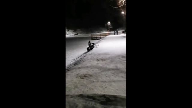 Снегоход "Зверёк": сборка окончена, запускаем:) смотреть онлайн