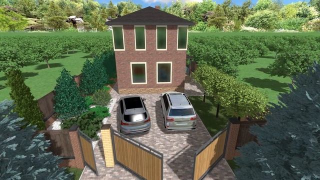 Ландшафтный дизайн участка с минимальным озеленением смотреть онлайн