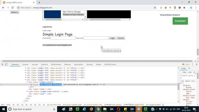 Selenium Interview Question 28 – How to read & verify the text on tool tip using WebDriver? смотреть онлайн