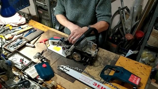 Постоянно мокрая свеча в бензопиле. смотреть онлайн