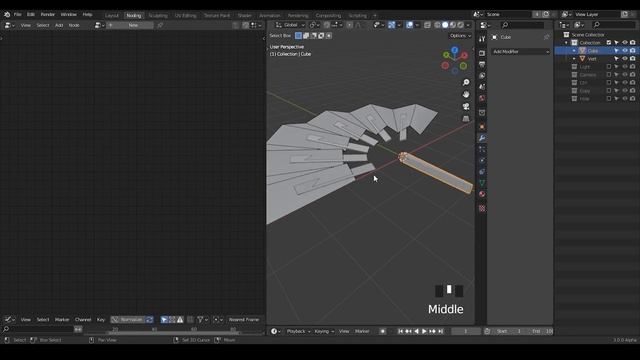 [Tut] Procedural Folding Fan - Blender Geometry Nodes 3.0 Alpha Field смотреть онлайн