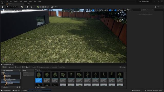 55. Unreal Engine 5.1 Для архитектурной визуализации - Устраните проблемы с листвой смотреть онлайн