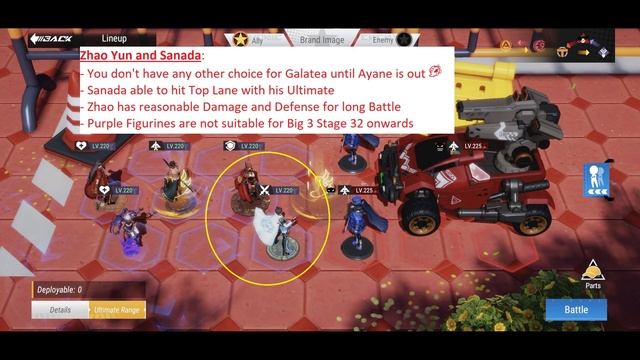 Figure Fantasy - The Big Three Galatea - Final Stages (Stage 35 - 38) - Best Low BP Lineup смотреть онлайн