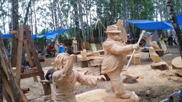 Праздник Топора. 2019 год. Томск. Околица. смотреть онлайн