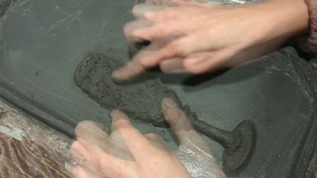 DIY Ідея для дачи: картина з цементу та піску за декілька годин. смотреть онлайн