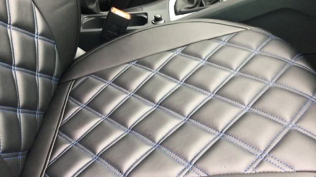 Чехлы на Skoda Octavia A7 Elegance из экокожи - Авто смотреть онлайн