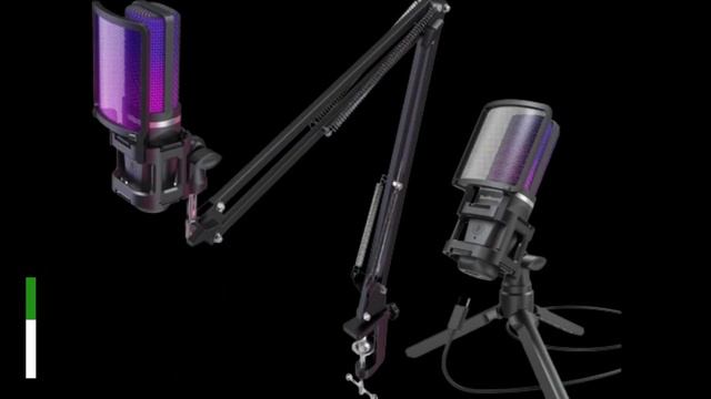 🎤 ZealSound USB RGB Microphone Kit for Gaming a68 and a68s with Boom Arm Review 🎤 смотреть онлайн