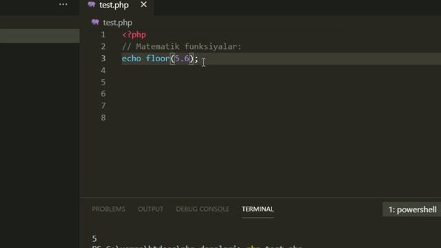 PHP 55-dars. Matematik funksiyalar смотреть онлайн