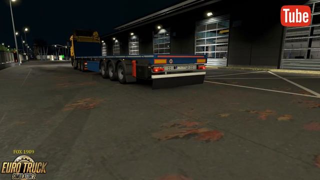 (ETS2 v 1.32) Animated Trailer Mudflap by Niksarlı смотреть онлайн