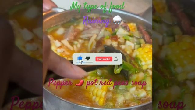 #jamaican Pepper ?️ Pot Red Peas Soup