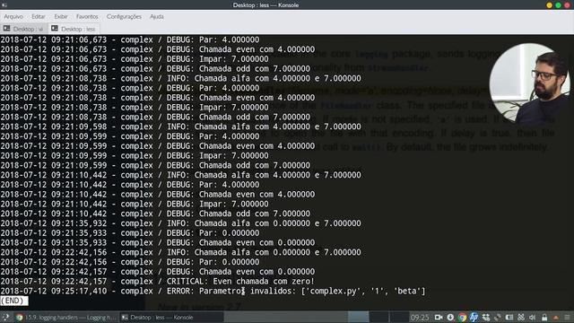 Loggin no Python - Parte 1 смотреть онлайн