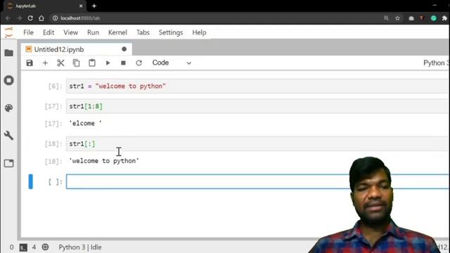 Python Programming | JNTUA | UNIT 3 | Strings | Lecture 20 смотреть онлайн
