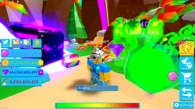 I Got Galactic Shock & Overseer New Exclusive Pets! Update - Bubble Gum Simulator Roblox смотреть онлайн