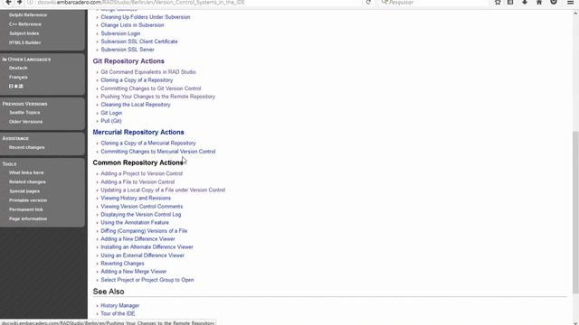 Trabalhando com Subversion, Mercurial e Git Integrados na IDE смотреть онлайн
