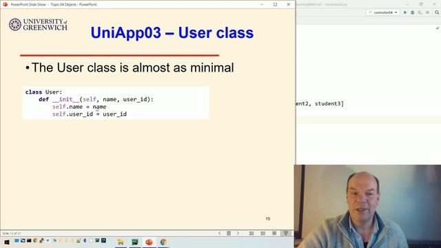 OO Python 04-4: Objects - Uni app - classes смотреть онлайн
