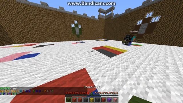Minecraft Mini-game Color Shuffle смотреть онлайн