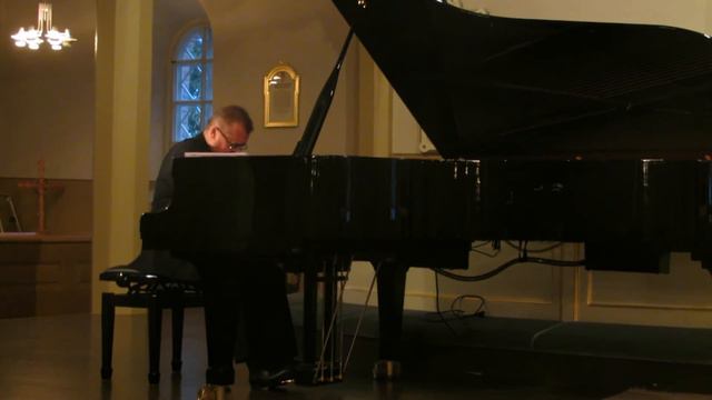 Дмитрий Щирин Прелюдия исп. Дмитрий Щирин.(с концерта в церкви Юва (Juva), Финляндия 29 сент.2014.