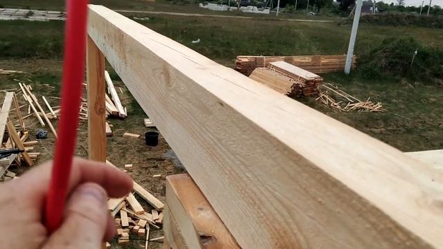 Столбы террасы надёжное крепление