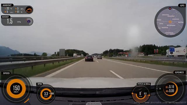 BMW M135i vs 2017 Mercedes Benz CLA 250 Sport Shooting Brake +150-220 Autobahn Made with Waylens™ # смотреть онлайн