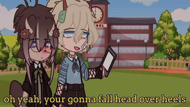 Bound to falling in love~ ♡ // (Implied beeduo) Clingy duo \\ high school AU смотреть онлайн