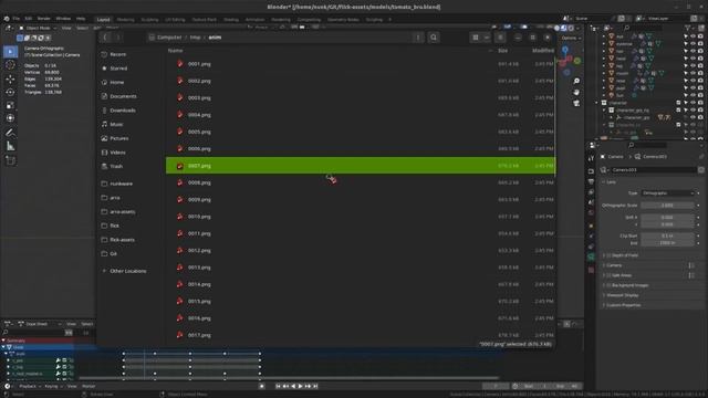 How to Make a Sprite Sheet from a 3D Animation (Blender and ImageMagick Tutorial) смотреть онлайн