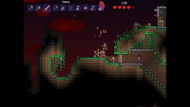 Terraria - Blood Moon смотреть онлайн