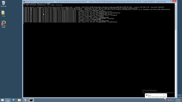 Restoring a Database Backup on VideoXpert смотреть онлайн