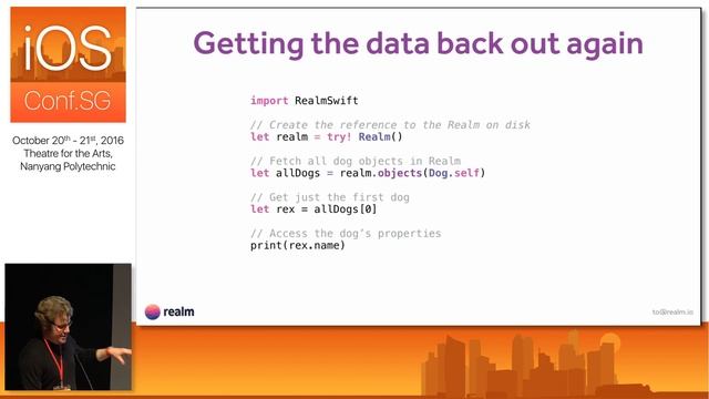 Realm: How I learned to love database again - iOS Conf SG 2016 смотреть онлайн