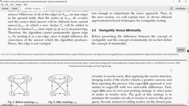 QDA A Query Driven Approach to Entity Resolution смотреть онлайн
