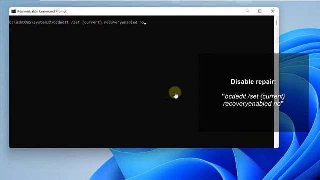 🚫🔄 How to Disable Automatic Repair Windows 11 смотреть онлайн